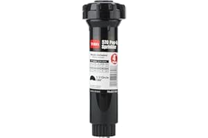 Toro 53813 10,2 cm Pop-Up-Spray mit Düsenregner, 180 Grad, 4,5 m, schwarz