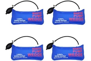 WANYIG 4 PiezasAir Wedge Pump Wedge Cuña del Aire Hinchable Barra de Palanca Universal Shim Inflable (Rectángulo Grande)