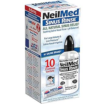 Neilmed SinusRinse All Natural Sinnus Relief 10 Sachets