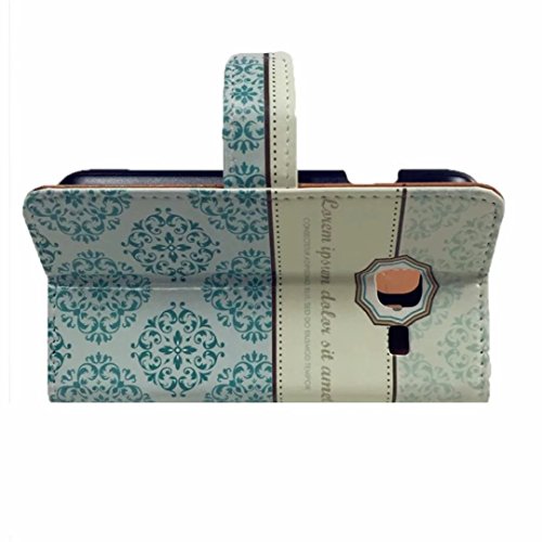 MUTOUREN Samsung Galaxy J1 (2016) SM-J120 Drucken 2 in 1 Brieftasche Bumper Slim-Schutzhülle Tasche mit Karten- / Geldscheinfach PU Leder Handyhülle Schutzhülle Magnetverschluss Kunstleder Flip Case Tasche Hülle Schutz Etui Schale + Eingabestift – Kaiserkrone - 4