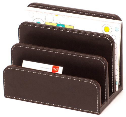 Via Monte Briefhalter in Dunkelbraun