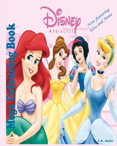 Disney Princess: Mega Colouring