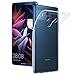 Produktbild Conie Silkon Rückschale Transparent, Case Für Huawei Mate 10 Pro - Flexibles Cover, Druckknöpfe Rutschfest, Mate 10 Pro Durchsichtig Klare Schutz- Hülle