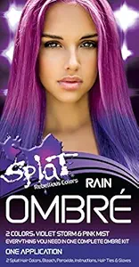 Splat Rebellious Colors Hair Coloring Complete Kit Rain Ombre