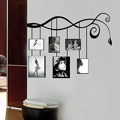 ColorfulHall rama 31.89x43.31in portaretrato vinilo pared calcomanía