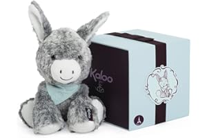 Kaloo K963116 Les Amis "Esel", 25 cm, Braun