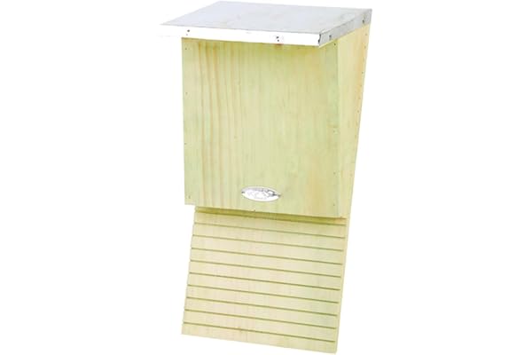 Nichoir en Bois et métal pour Chauve-Souris 16x19x39cm
