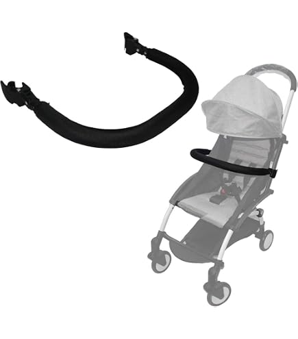 Reposabrazos Para Cochecito Weetack – Barra De Choque Frontal De Tela Oxford, Ajustable Y Desmontable (compatible Con Yoyo Y Otros)
