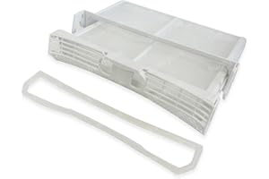 PARTSEE Flusensieb Filter für Bosch Siemens 650474 00650474 Avantixx 7 EcoLogixx 7s Maxx 7 iQ500 iQ300 iQ700 Filtertasche innen außen für Trockner Wäschetrockner 3teilig