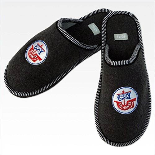 Preisvergleich Produktbild FC Hansa Rostock Filz-Pantoffeln Größe 39 / 40