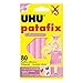 Produktbild 'UHU Paket 80 Tabletten abnehmbaren Klebestreifen Patafix Prinzessin Pink