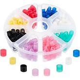 OLYCRAFT 320pcs Dental Color Code Rings Multicolor Dental Color Code Rings Medical Instrument Code Rings for Identification M