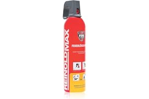 G GREEN SENSOR GREENSENSOR Premium Feuerlöschspray | 750g | Wiederverwendbar – Ideal für Küche & Haushalt | Geeignet für Brandklassen A, F