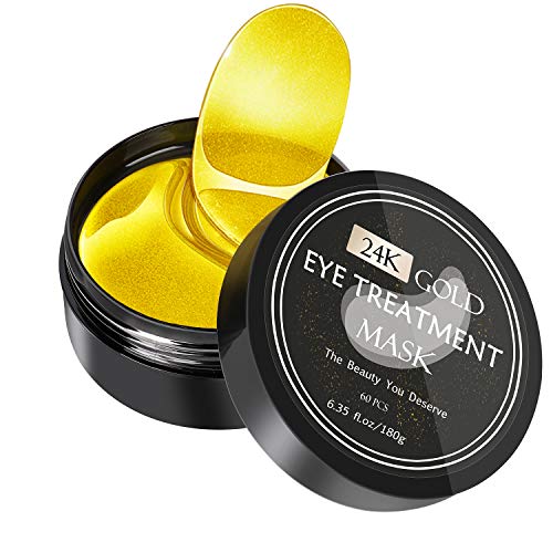 Maschera per gli occhi, Nivlan Eye Patch, Eye Mask, Maschera d'occhio del collagene, Occhi Pads, Maschere Eye Gel Patches - Idratante, anti-rughe, anti-età, cerchi scuri ed elimina tasche, 60 Patches