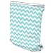 Planet Wise Reusable Wet Cloth Nappy Bag (Teal Chevron)