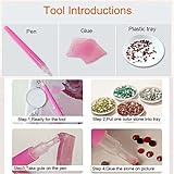 Wishwin Retro Diamant Malerei Mosaik-Kreuz-Stich-Sets Home Hotel-Wand-Dekor - 4