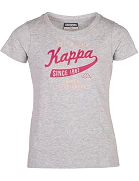 Kappa ragazza Wanda maglietta a maniche corte, Bambina, Wanda T-Shirt Short Sleeve, grigio, 176