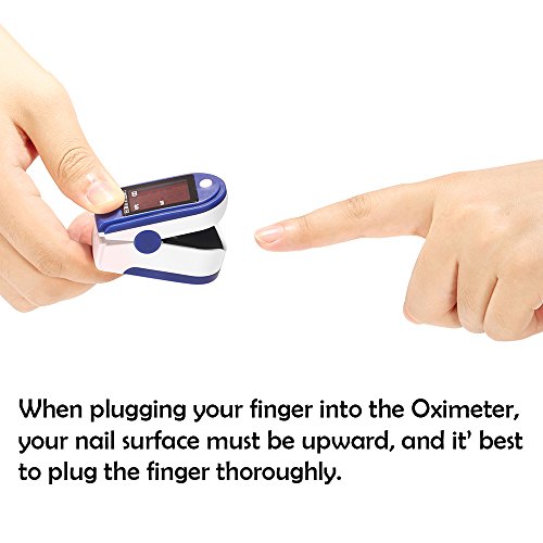 Oxmetro-de-Dedo-GrandBeing-Medidor-de-Oxgeno-en-Sangre-y-Monitor-de-Frecuencia-Cardaca-con-Pantalla-OLED-Pulsioxmetro-Oxgeno-en-Sangre-para-Adultos-y-Nios-Bateras-AAA-no-includas