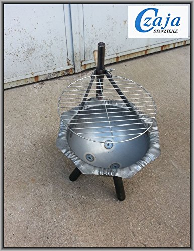 Feuerschale Ø 40 cm mit Grillrost - 4