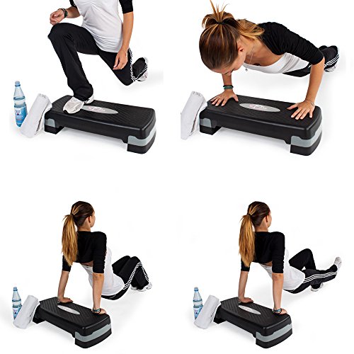 TecTake® Steppbrett Fitness Aerobic Stepper Stepp Trainer bis 200 kg - 7