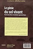 Image de Le génie du sol vivant - Ferments d'une révolution agronomique