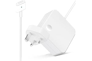 bokilino 45W T-Tip Charger/Power Adapter, Fast Charging & Overheat Protection, Universal Laptop Charger for MacBook Air 11&13 Inch (2012-2017), Suitable for A1435, A1436, A1465, A1466 Models.