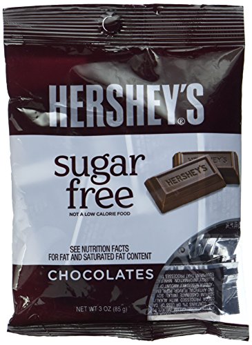 Hershey's Sugar Free Chocolates 3 oz Bag, 2er Pack  (2 x 85g )