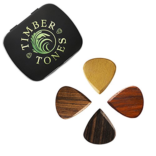 Blues Tones - Pack de 4 púas para guitarra (varios modelos)