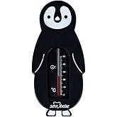 Sevi Bebe Oda ve Banyo Termometresi - Siyah Penguen