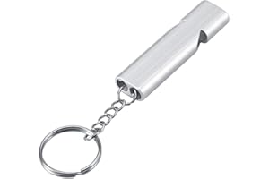 2PCS Pet Parrot Training Pfeife, Hunde Vögel Verhaltensanweisung Sound Reflex Sonic Whistle Edelstahl Pet Flight Recall Training Tool