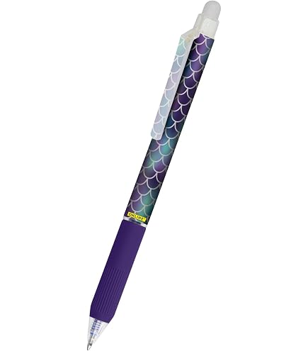 Löschbarer Stift-Set – 4 Stifte Mit 0,7 Mm Spitze & Tier-Motiven, Mit Integriertem Radierer, Für Schule & Büro