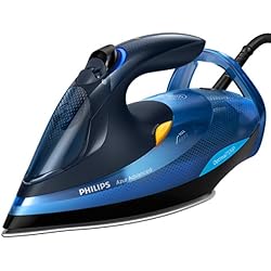 Philips gc4932/20 - Fer à repasser de Vapeur 2600 W, coup 220 g/min, semelle SteamGlide Plus, OptimalTemp sans ajustement de température, 2600 W, bleu