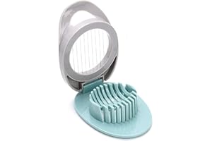 Binnan Cortador de Huevos de Acero Inoxidable, Rebanador de Huevos Duros, Cortador de Huevos de Cocina para Cortar Huevos Ensaladas Sándwiches