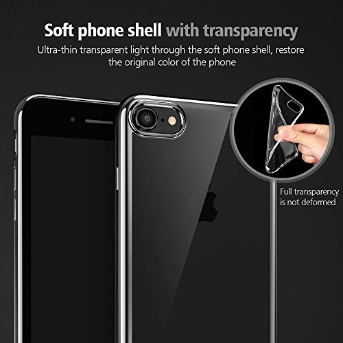 Funda iPhone 7 Funda iPhone 8 ONSON Carcasa Gel iPhone 7 8 Bumper Slim Silicona Case Cover Para Apple iPhone 7 Apple iPhone 8 -Transparente reviews Funda iPhone 7 Funda iPhone 8 ONSON Carcasa Gel iPhone 7 8 Bumper Slim Silicona Case Cover Para Apple iPhone 7 Apple iPhone 8 -Transparente