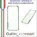 Produktbild Kleber Doppelaufkleber, Kleber, 3M, Vorlage für Batterieabdeckung, Back Cover, Samsung GALAXY S8 G950 G950FN, vorgeschnitten, hinteres Glas, Glue.