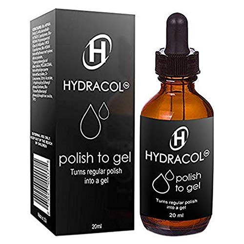 Esmalte en gel convierte CUALQUIER esmalte de uñas en el color del gel - Base y capa superior Soak - use lámpara LED 36W de luz UV. Manicura, Arte de uñas, Mejor esmalte, Barniz barniz esmalte en gel.