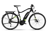  Haibike E-Bike SDURO Trekking 6.0 Herren 500Wh 20-G XT 18 HB YWC Black/Green/Titanium Large