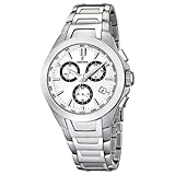 Festina Unisex-Armbanduhr Keramik Chrono Chronograph Quarz Edelstahl F16678/4