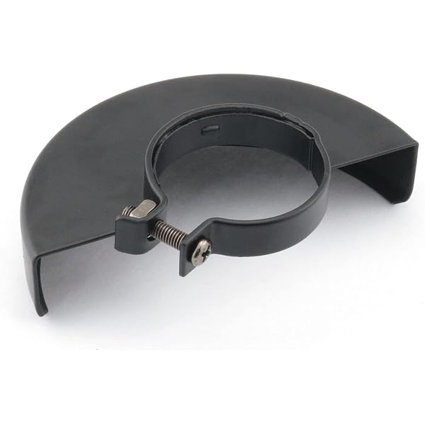 HARFINGTON Bench Grinder Wheel Guard Cover Set – Left Side Inner & Outer Shroud With Screws, Carbon Steel, 9.84-Inch Diameter, Black