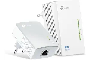 TP-Link TL-WPA4220 Kit - Adaptador Powerline AV600, Kit PLC WiFi 300 Mbps | Amplía tu Red a Través del Cableado Eléctrico. Sin Obras ni Cables Nuevos. 2 Puertos Ethernet. Plug & Play. App tpPLC.