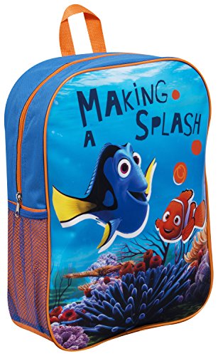 Disney Pixar Licensed Finding Nemo Large Kids Backpack With Side bottle pocket