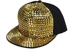 AUSUAYA GB-H_H-M-2 Casquettes de baseball avec trou pour queue de cheval, pour discothèque/hip-hop/punk rock/fête