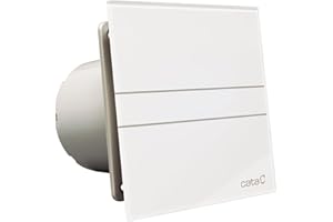 Cata 00900100 Estrattore Bagno, 8 W, 230 V, Cristal Blanco