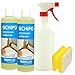 Produktbild SCHIFO 500 ml SET2 (7226) - 2x 500 ml SCHIFO Schimmelentferner + 1x 750ml Sprühflasche + Sprühkopf + 1x Haushaltsschwamm - Schimmelstopp Antischimmel Schimmelmittel Pilzentferner Anti-Mold - ABACUS