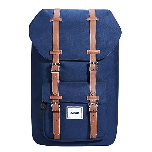 KALIDI 17 Zoll Laptop Rucksack Backpack Schulrucksack für bis zu 15.6 zoll Laptop Notebook Computer Arbeit Campus Studenten Outdoor Reisen Wandern mit Großer Kapazität