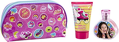 Disney Soy Luna Beauty-Set für Mädchen (fruchtig-frisches Eau de Toilette 50ml, 100ml pflegendes Duschbad) in stylischer Tasche