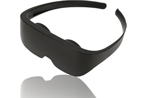 CUIFATI Occhiali 3D Intelligenti, Occhiali 4K HD IMAX Gaint Screen 3D con Correzione della Miopia, Occhiali per Cuffie VR Compatibili con la Miopia, Occhiali per Videogiochi con Visione