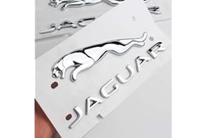 XCBW 1 PCS Autocollants d'autocollant d'insigne d'emblème de Coffre arrière de Voiture pour J-aguar XF XE FPACE