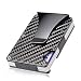 Produktbild Z-overlord Premium Kreditkarten-Etui/Slim Wallet - RFID abgeschirmt durch Carbon - Kreditkarten-Halter, Mini-Geldbeutel, Credit-Card-Holder, (Carbon Schwarz)