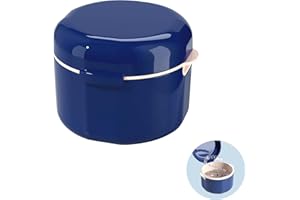 HUGFADS Boîte de Dentier avec Passoire, Boîte Appareil Dentaire Portable, Boîtes pour Prothèses Dentaires, Boîte de Retenue Orthodontique, Boîte de Nettoyage de Retenue, Convient pour l'extérieur